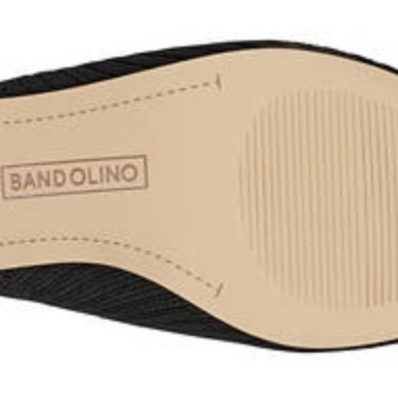 BANDOLINO Teddy Knit Slip On Mules Black - Picture 5 of 7